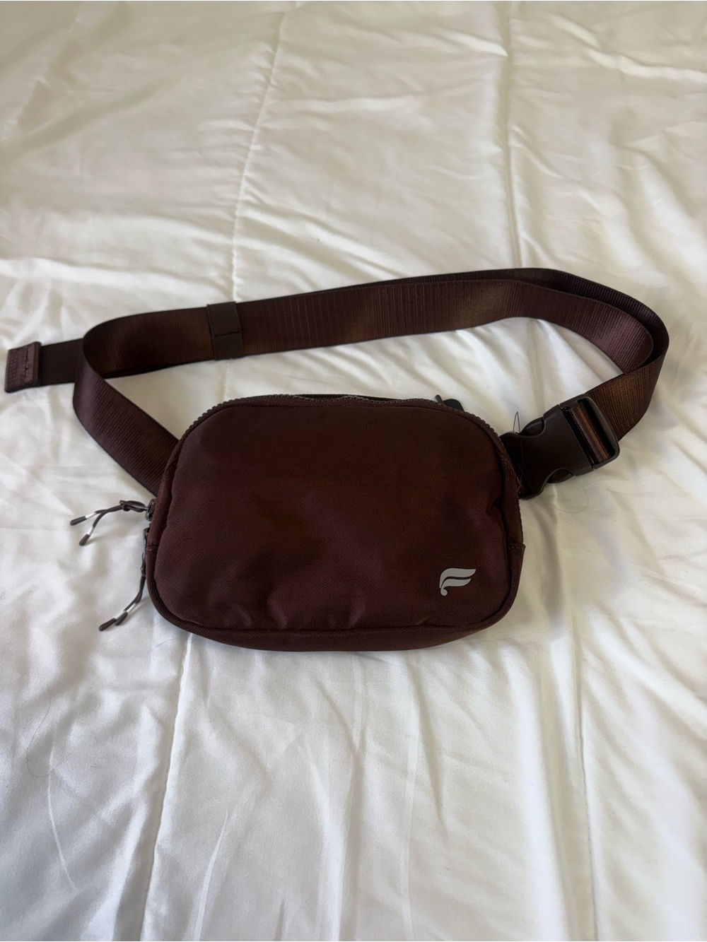 Fabletics Brown Crossbody Belt Bag